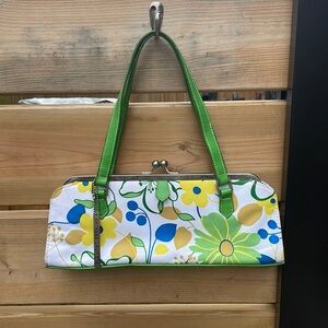 Y2K 🌼groovy floral Chinese Laundry hand bag